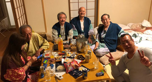 冬の温泉と食事会⑦