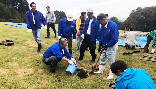 桜の苗木植樹事業⑥