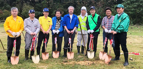 桜の苗木植樹事業⑪